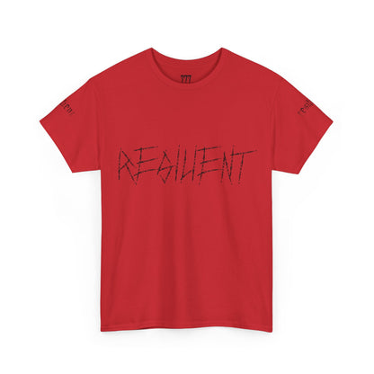 Resilient Unisex Heavy Cotton Tee - Stylish Empowerment for Everyday Wear