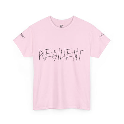 Resilient Unisex Heavy Cotton Tee - Stylish Empowerment for Everyday Wear