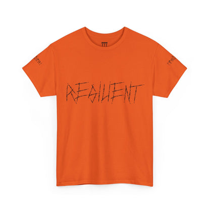 Resilient Unisex Heavy Cotton Tee - Stylish Empowerment for Everyday Wear