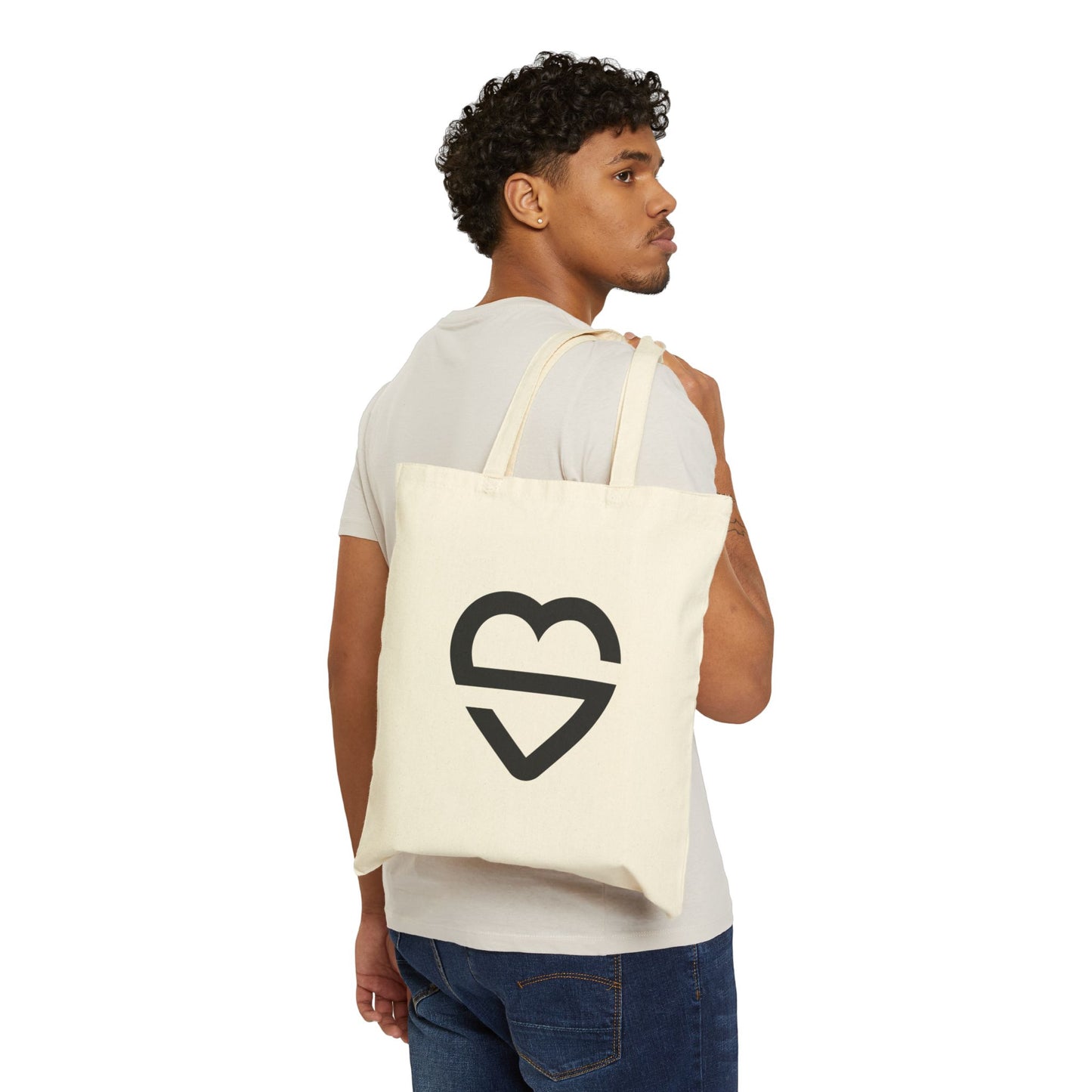 Bound By The Symbol Cotton Canvas Tote Bag